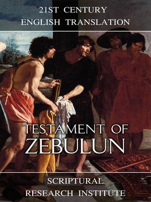 cover image of Testament of Zebulun